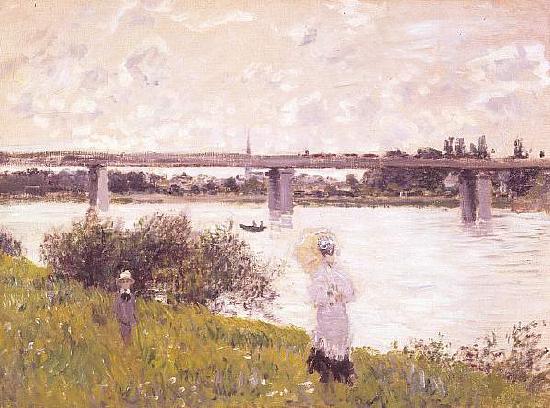  The Promenade with the Railroad Bridge, Argenteuil